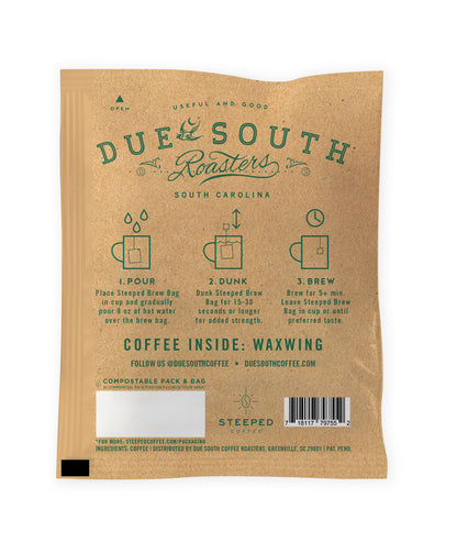 Due South Steeped Coffee Bag (5 pack)